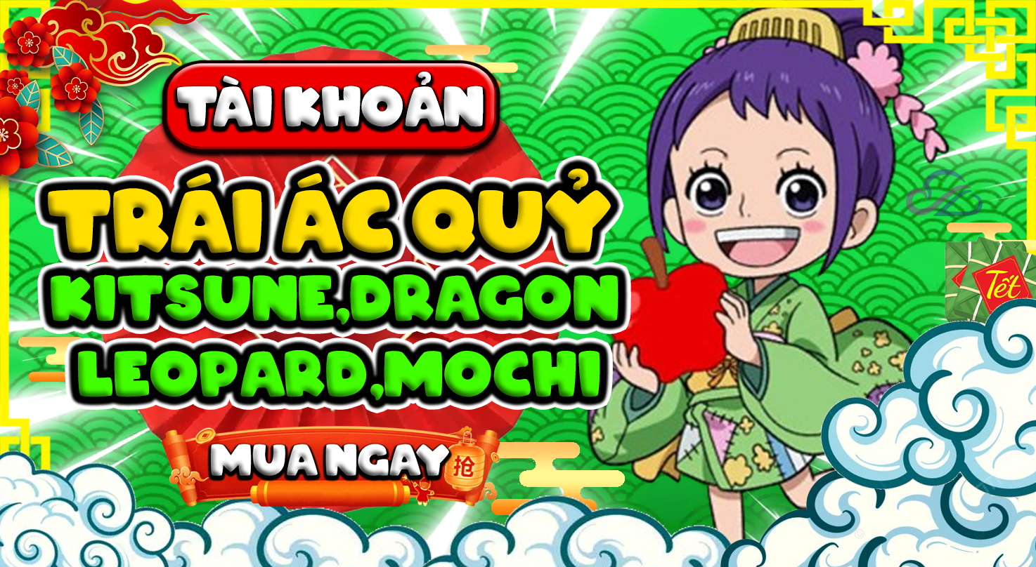 Acc Blox Fruit Trái đỏ